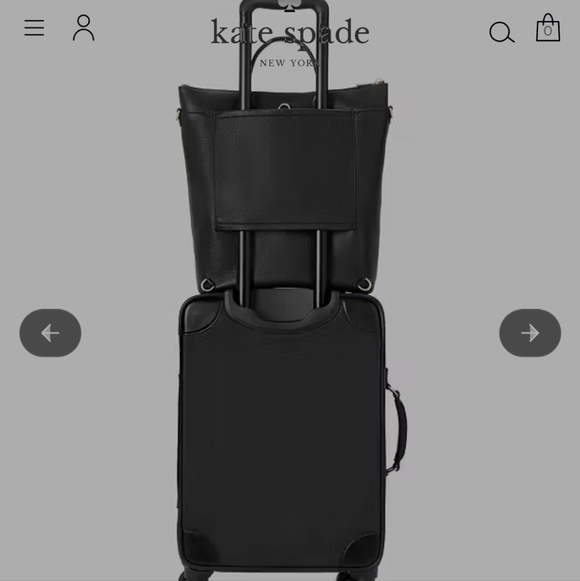 Kate Spade Convertible Walker Backpack Cherry Juice - Picture 8 of 16